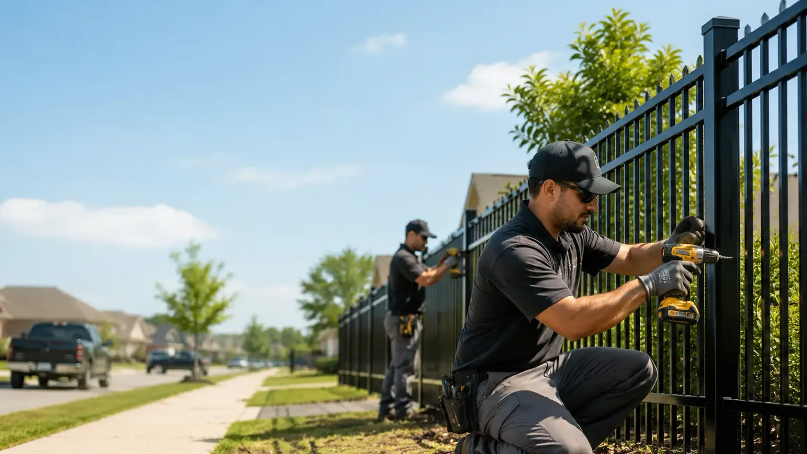 Metal Fence Installation in Hudson, KY